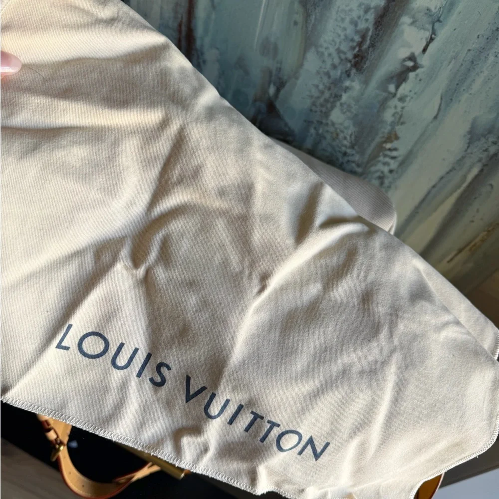 Louis Vuitton Yellow Monogram Mini Satchel with Natural Leather Trim - Picture 6 of 10